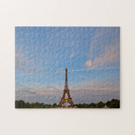 Blue Skies en de Eiffeltoren - 11x14 - 252 pcs. Legpuzzel