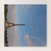 Blue Skies en de Eiffeltoren - 20x20 - 676 pcs. Legpuzzel (Horizontaal)