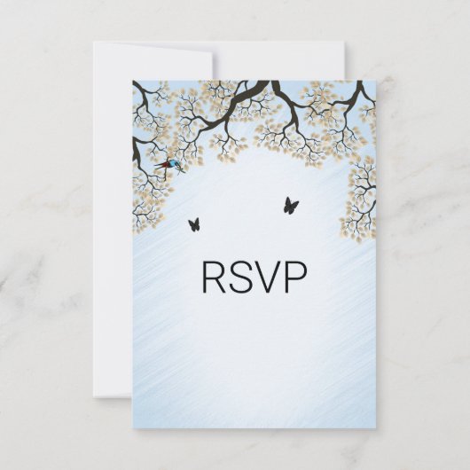 Blue Skies Herfst RSVP (Achterkant)