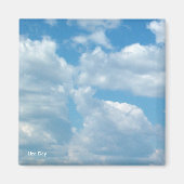 "Blue Skies" Magnet (Voorkant)
