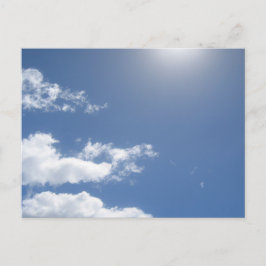 Blue Skies-postkaart Briefkaart
