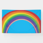 Blue Skies Rainbow Banner (Horizontaal)