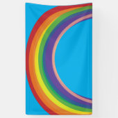 Blue Skies Rainbow Banner (Verticaal)