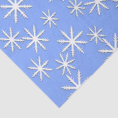 Blue Skies Snowflakes Tissuepapier (Detail)