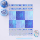 Blue Skies Tiles Bulk Scrapbook Paper Pages Flyer (Enkel)