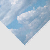 'Blue Skies' Tissue Paper Tissuepapier (Detail)