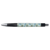 Blue Skies Tropical Island Palm Trees Pen (Voorkant)