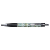 Blue Skies Tropical Island Palm Trees Pen (Achterkant)