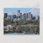 Blue Skies, Vancouver, BC Briefkaart (Voorkant)