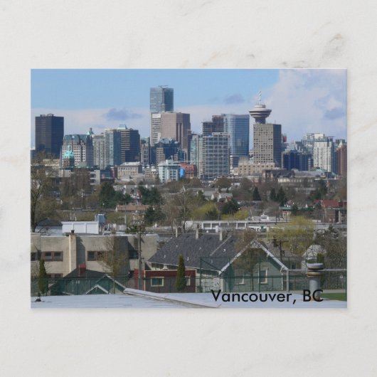 Blue Skies, Vancouver, BC Briefkaart (Voorkant)