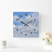 Blue Skies Wall klok (Huis)