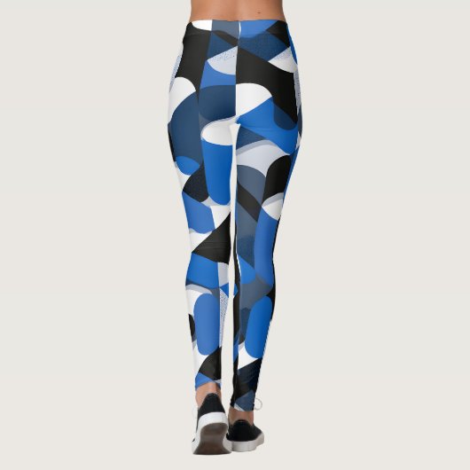 Blue Skin Leggings (Achterkant)