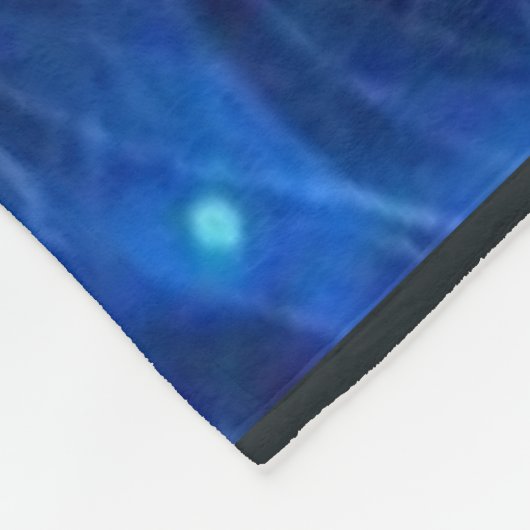 BLUE SKULL FLEECE DEKEN (Hoek)