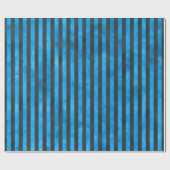 Blue Skulls and Sunflower Series Design 11 Cadeaupapier (Vlak)