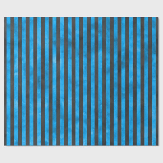 Blue Skulls and Sunflower Series Design 11 Cadeaupapier (Vlak)