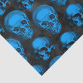 Blue Skulls and Sunflower Series Design 6 Tissuepapier (Detail)