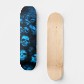 Blue skulls-Skateboard Persoonlijk Skateboard (Voorkant)