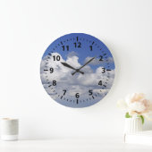  "BLUE SKY AND CLOUDS" GROTE KLOK (Huis)