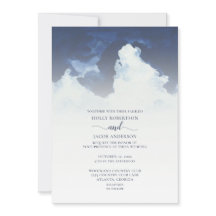 Blue Sky and Clouds Wedding