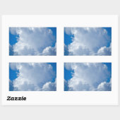Blue Sky Art VO1 Rechthoekige Sticker (Vel)