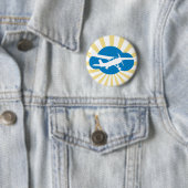Blue Sky Aviation Ronde Button 5,7 Cm (In situ)
