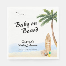 Blue Sky Baby aan boord van het Beach Surf Baby sh Servet