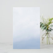 Blue Sky Birds Briefpapier (Staand voorkant)