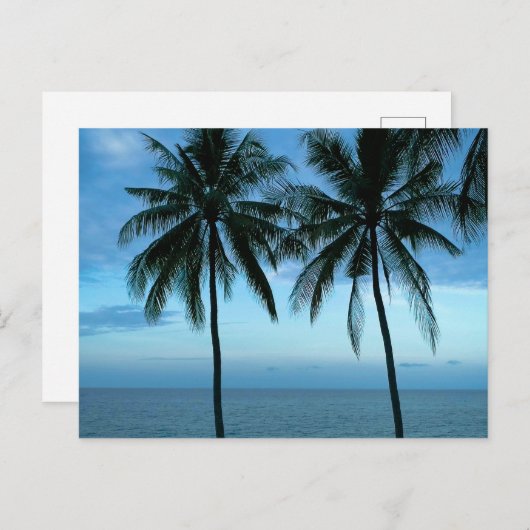 Blue Sky Blue Ocean Briefkaart (Voorkant / Achterkant)