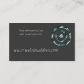 Blue Sky Bullseye Visitekaartje (Achterkant)