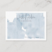 Blue Sky Cloud 9 Vrijgezellenfeest Advies Informatiekaartje (Voorkant)