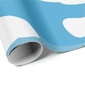 Blue Sky Cloud Cadeaupapier (Rol Hoek)