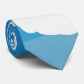 Blue Sky Cloud  Stropdas (Opgerold)