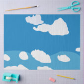 Blue Sky Cloud Tissuepapier (Craft)