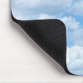 Blue Sky Clouds Background Skies Heaven Design Muismat (Hoek)