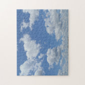 Blue Sky Clouds Creative Pattern Puzzle Legpuzzel (Verticaal)