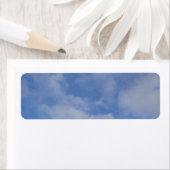 Blue Sky Clouds Etiket (Insitu)