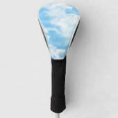 Blue Sky Clouds Golfheadcover (Voorkant)