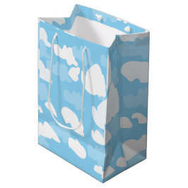 Blue Sky Clouds Medium Cadeauzakje