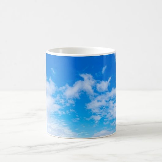 Blue Sky Clouds Patrooncadeautjes Koffiemok (Center)