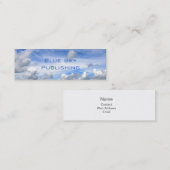 Blue Sky Clouds - Profiel Visitekaartje (Voorkant / Achterkant)