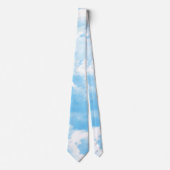 Blue Sky Clouds Stropdas (Voorkant)