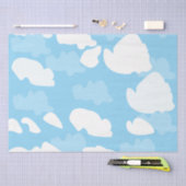 Blue Sky Clouds Tissuepapier (Craft)