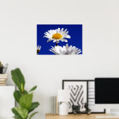 Blue Sky Daisies Poster (Thuiskantoor)