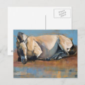 Blue Sky Day Briefkaart (Voorkant / Achterkant)