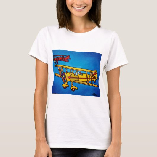 Blue Sky door Piliero T-shirt (Voorkant)