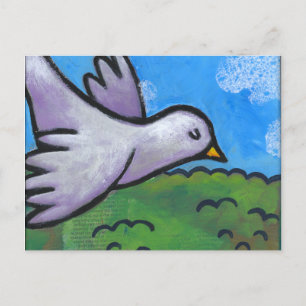 Blue Sky Dove Briefkaart