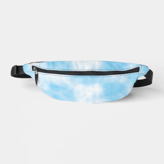 Blue Sky en Cloud Art Custom Heuptasje (Voorkant)