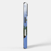 Blue Sky en Palm Trees Case-Mate iPhone Case (Achterkant / Rechts)