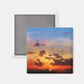 Blue Sky en Red Sunset Magneet (Voorkant / Achterkant)