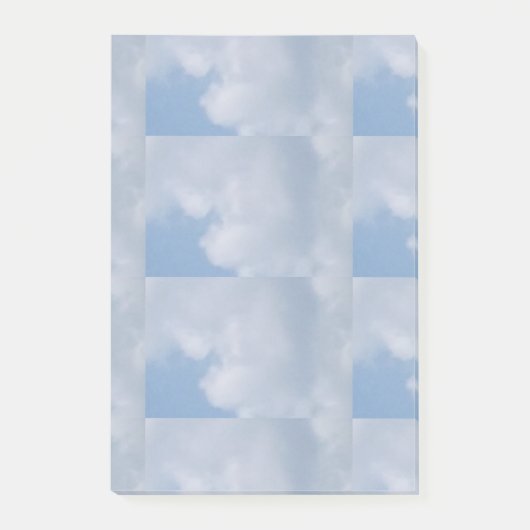 Blue Sky en White Cloud Post-it® Notes (Voorkant)